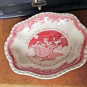 Twas The Night Before Christmas Serving Bowl